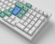 Cherry Profile Dye-Sub PBT Keycap set ISO Nordic - Iceberg