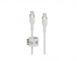 PRO Flex USB-C til USB-C Kabel - 2m - Hvit