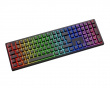 Zero 6108 Trådløst RGB-tastatur - Svart [Cherry MX2A Speed Silver]