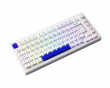 MOD 007B PC Trådløst Tastatur - Hvit [V3 Piano Pro]