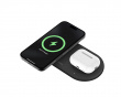 Boost Charge Pro 2-in-1 Qi2 Magnetisk Ladepute - Svart