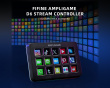 AMPLIGAME D6 Stream Controller - Streaming Deck - Svart