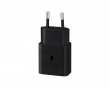 Hurtiglader 15W med 1m ladekabel - Svart USB-lader