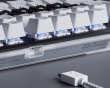 PCMK 2 HE TKL Mekanisk Tastatur ISO - Hvit