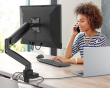 Ergonomic Monitor Mount med Dock - Skjermstativ