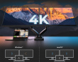 Ergonomic Dual Monitor Mount - 10-in-1 Dock - Skjermstativ - 2 Skjermer