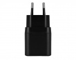 USB-C & USB-A Vegglader - Svart