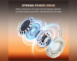 X3 Bluetooth ANC Hodetelefoner Over-Ear - Hvit