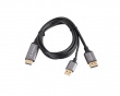 HDMI til DisplayPort Kabel 4K Svart - 1m