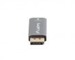DisplayPort til HDMI Adapter 8K - Sølv