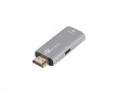 HDMI til DisplayPort Adapter 4K - Sølv
