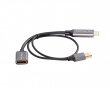 HDMI til DisplayPort Adapter 4K Svart - 0.2m