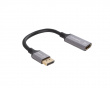 DisplayPort til HDMI Adapter 8K Svart - 0.2m