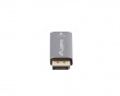 DisplayPort til HDMI Adapter 4K - Sølv