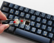 One 3 Pro Mini Nazca Line RGB Tastatur [MX2A Speed Silver] - Svart