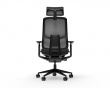 NeoXL Ergonomisk Kontorstol – Svart