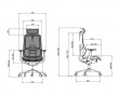 NeoXL Ergonomisk Kontorstol – Svart