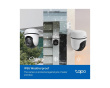 Tapo C510W Outdoor Pan/Tilt Security WiFi Overvåkningskamera