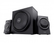 Yuri 2.1 Høyttalere med Subwoofer - Svart