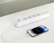 Strømuttak med Overspenningsvern - 4 porter - USB-C PD