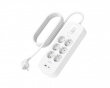 Strømuttak med Overspenningsvern - 6 porter - USB-C PD