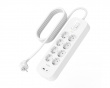 Strømuttak med Overspenningsvern - 8 porter - USB-C PD