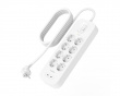 Strømuttak med Overspenningsvern - 8 porter - Dual USB-C PD