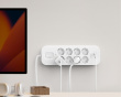 Strømuttak med Overspenningsvern - 8 porter - Dual USB-C PD