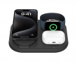 Boost Charge Qi2 15W Magnetisk 3-in-1 Ladepute - Svart