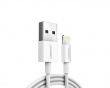 USB-A til Lightning Kabel 2m - Hvit