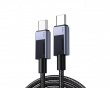 Rask Lading USB-C til USB-C PD 240W Kabel 2m - Space Gray