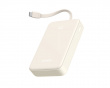 Powerbank med innebygd Kabel 20000 mAh