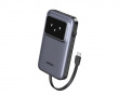 Uno Powerbank med innebygd USB-C-Kabel 10000 mAh