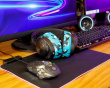 FreeZe Nova Pro Wireless Øreputer - Cyan Prism