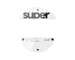 Glass Skates Type-S til Pulsar X3 LHD Series - Hvit