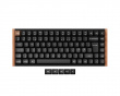 K2 HE Trådløst QMK Tastatur [Gateron 2.0 Purple Magnetic Switch] - Wood Black