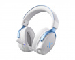 V9 Pro Trådløst Headset - Hvit/Blå