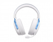 V9 Pro Trådløst Headset - Hvit/Blå