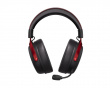 V9 Pro Trådløst Headset - Svart/Rød
