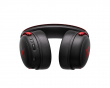 V9 Pro Trådløst Headset - Svart/Rød