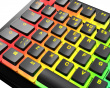 Aura V3 Keycaps Svart - Nordic ISO