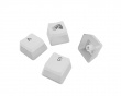 Aura V3 Keycaps Hvit - Nordic ISO