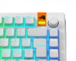 Aura V3 Keycaps Hvit - Nordic ISO