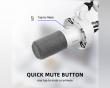 T688 Mikrofon Bundle - K688 USB/XLR Mikrofon - Dynamisk Mikrofon - Hvit