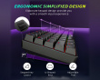 AmpliGame GK1 ANSI Gaming Tastatur - Svart