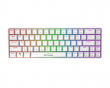 AmpliGame GK1W ANSI Gaming Tastatur - Hvit