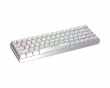 AmpliGame GK1W ANSI Gaming Tastatur - Hvit