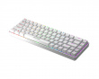 AmpliGame GK1W ANSI Gaming Tastatur - Hvit