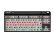 Xboard MS TKL Tastatur ISO - Svart