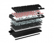 Xboard MS TKL Tastatur ISO - Svart